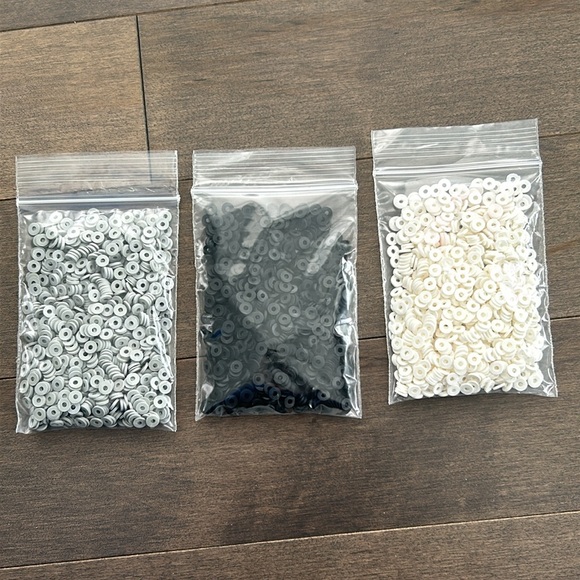 Heishi Clay Crafting Bead Set, Colourful Jewellery Making Beads, Craft Supplies - Picture 2 of 4